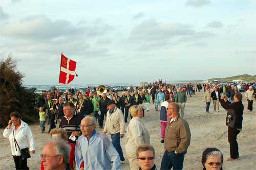 Midsommar am Strand